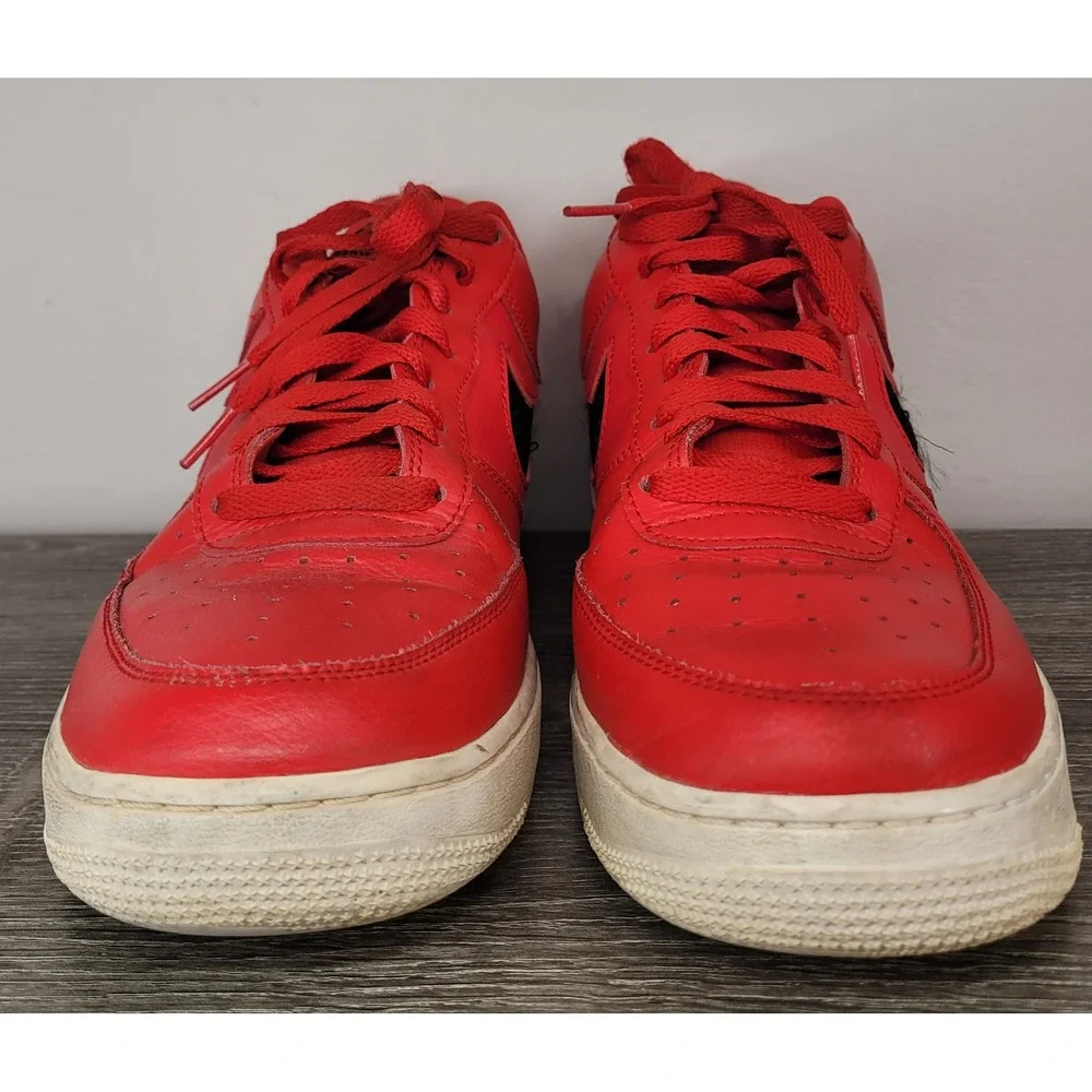 Nike Air Force 1 Low LV8 University Red Carbon Fiber Swoosh CZ7377-600 Men's 11